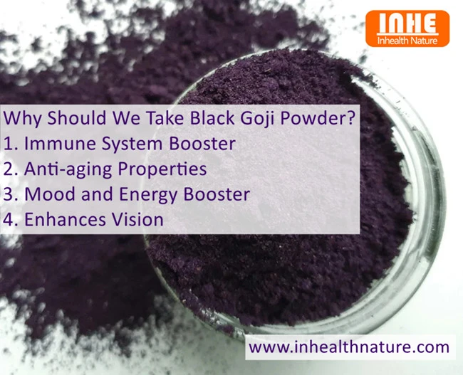 Why Should We Take Black Goji Powder Why Should We Take Black Goji Powder